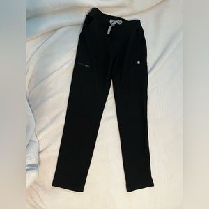 Figs Scrubs Black Yola Pants Size XXSP